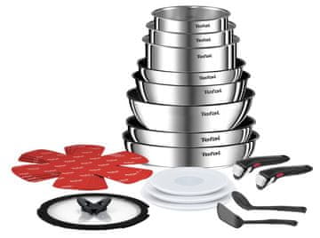 shumee TEFAL Ingenio Emotion L897SJ04 20-delni komplet loncev