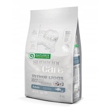 shumee Nature's Protection White Dogs GF White Fish 4 kg