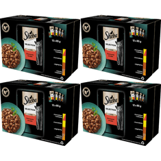 Sheba Sheba mokra hrana za mačke mešanica okusov 48 x 85 g