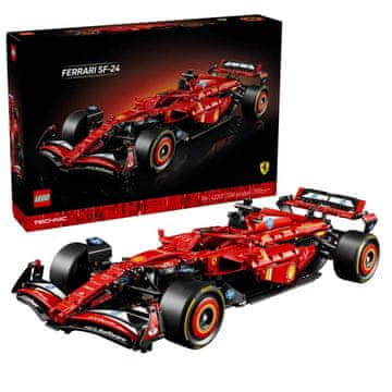 LEGO TECHNIC 42207 Dirkalnik Ferrari SF-24 F1