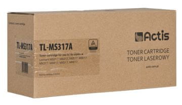 ACS Actis TL-MS317A toner (nadomestni za Lexmark 51B2000), črn, Standard, 2500 strani