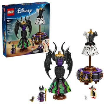 slomart LEGO DISNEY 43262 Obleki Maleficent in Cruella de Vil