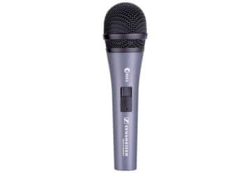 Sennheiser Sennheiser e 825-S dinamični vokalni mikrofon, kardioidni, stikalo, črn