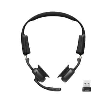 SHOKZ SHOKZ OpenMeet UC bežične Bluetooth slušalice za videokonferencije, koštana provodljivost, USB-A