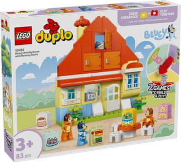 shumee Lego 10459 Bluey - Družinski dom Bluea z igro spomina