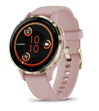shumee Garmin Venu 3S GPS Wi-Fi Dust Rose Soft Gold