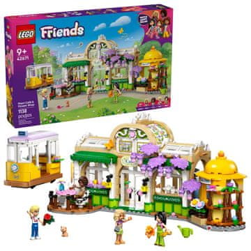 LEGO Friends 42671 - Zelena kavarna in cvetličarna