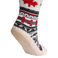 Glovii Glovii GQ4M natikači Unisex Sveder, sivi/rdeči/beli