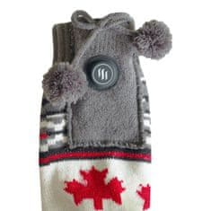 Glovii Glovii GQ4M natikači Unisex Sveder, sivi/rdeči/beli