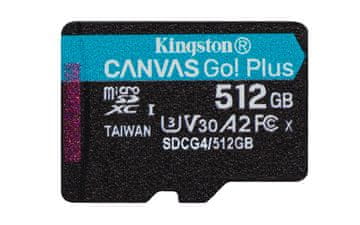 shumee KINGSTON microSDXC Canvas Go Plus 512GB