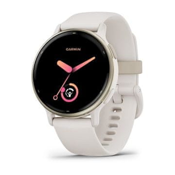 Garmin Garmin Vivoactive 5 3,05 cm (1,2") AMOLED 42 mm Digital 390 x 390 slikovnih pik Zaslon na dotik Bela Wi-Fi GPS (satelit)