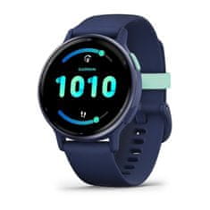 Garmin Garmin Vivoactive 5 3,05 cm (1,2") AMOLED 42 mm Digital 390 x 390 slikovnih pik Zaslon na dotik Modra Wi-Fi GPS (satelit)