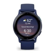 Garmin Garmin Vivoactive 5 3,05 cm (1,2") AMOLED 42 mm Digital 390 x 390 slikovnih pik Zaslon na dotik Modra Wi-Fi GPS (satelit)