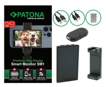 shumee PATONA Vlog Display Smart Monitor SM1