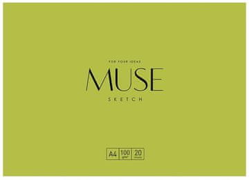 shumee Skicirni papir MUSE v mapi A4+ 100 g 20 listov