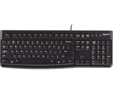 shumee Tipkovnica Logitech K120 UK – za uporabo v nordijskih državah, 920-002501