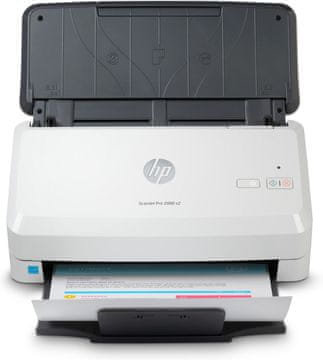 shumee Skener HP Scanjet Pro 2000 S2 s podajalnikom listov, 600 x 600 DPI, A4, črno-bel, 6FW06A