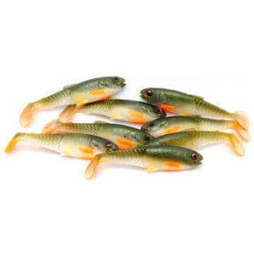 shumee Sg Craft CANNIBAL PADDLETAIL 8,5 CM 7G OLIVNO BISERNA VROČA POMARANČA |SVS71808