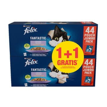 shumee PURINA FELIX AGAIL MV Mešana 44x85g 44x85g brez