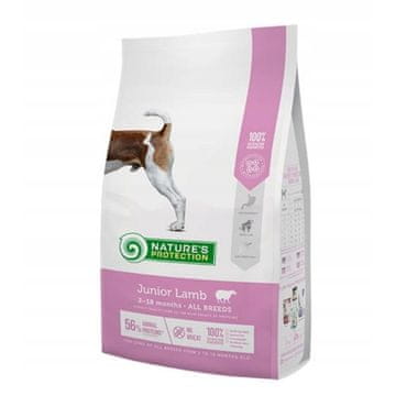 shumee Nature's Protection Junior Lamb Vse pasme 7,5 kg