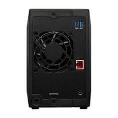 Asustor Asustor DRIVESTOR 2 Pro Gen2 AS3302T v2 NAS Realtek RTD1619B 2 GB DDR4 ADM Črna