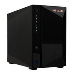 Asustor Asustor DRIVESTOR 2 Pro Gen2 AS3302T v2 NAS Realtek RTD1619B 2 GB DDR4 ADM Črna