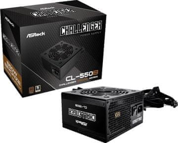 Asr ASRock Challenger Bronze 550W napajalnik (CL-550B)