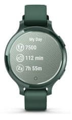 Garmin Garmin Lily 2 Active 38 mm Digital 240 x 201 slikovnih pik Zaslon na dotik Zelena GPS (satelit)