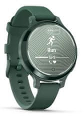 Garmin Garmin Lily 2 Active 38 mm Digital 240 x 201 slikovnih pik Zaslon na dotik Zelena GPS (satelit)