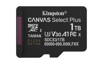 shumee KINGSTON microSDXC 1TB Canvas Select Plus Gen3