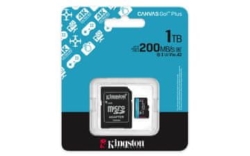 shumee KINGSTON microSDXC Canvas Go Plus 1TB adapter