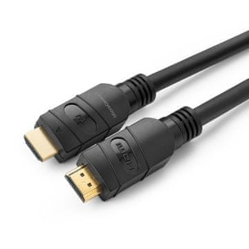 MicroConnect 4K HDMI kabel 15 m ojačevalnik