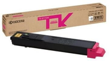 Kyocera Toner TK-8115M magenta, zmogljivost 6000 strani, 1T02P3BNL0