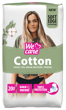 Violeta We Care Cotton vložki, Normal, 20/1