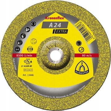 KLINGSPOR Kovinski disk 230x3x22 A24EX pl