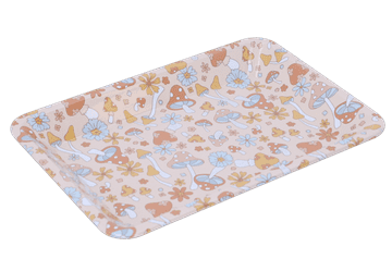 shumee Kovinski pladenj za zvijanje cigaret, bluntov in jointov 18x12,6 cm