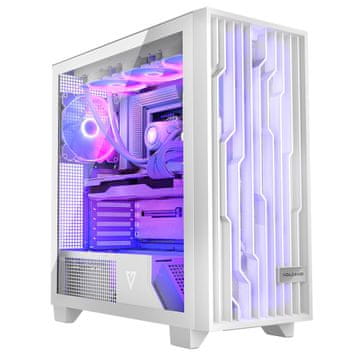Modecom Računalniško ohišje MODECOM VOLCANO PERUN APEX ARGB MIDI Bela