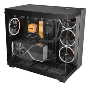 BE be quiet! LIGHT BASE 900 FX PC ohišje Full Tower, črno, s stranskim oknom