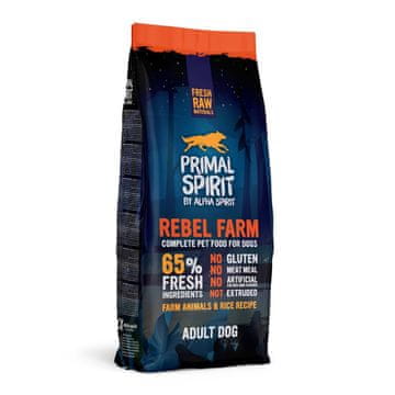 shumee Alpha Spirit Rebel Farm suha hrana za pse 65% 12 kg