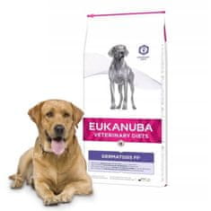 shumee EUKANUBA Dermatosis Formula suha hrana za pse za preobčutljivost na hrano 12 kg