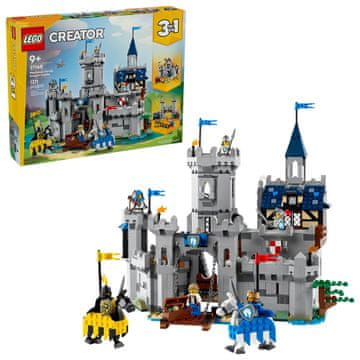 LEGO Creator 3v1 31168 - Srednjeveški grad konjeniških vitezov
