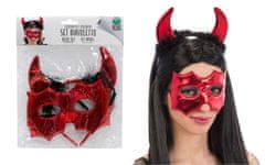 Carnival Toys hudič maska + obroč