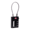 Thule TSA Cable Lock ključavnica, črna