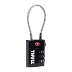 Thule TSA Cable Lock ključavnica, črna