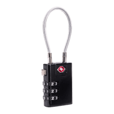 Thule TSA Cable Lock ključavnica, črna