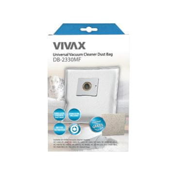 Vivax VREČKE ZA SESALNIK+FILTER 4/1 DB-2330MF