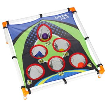 Luniks Spretnostna igra – met vrečk v cilj (pikado za otroke)