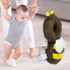 Luniks Varnostni nahrbtnik za učenje hoje – čebela