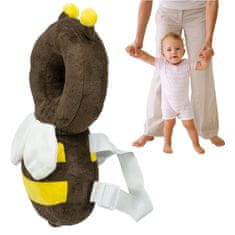 Luniks Varnostni nahrbtnik za učenje hoje – čebela