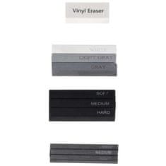 WOWO Risalni komplet za skiciranje 54 kosov v torbici + skicirka A5